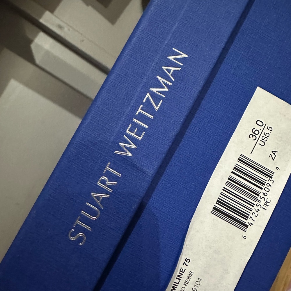 Stuart Weitzman Emiline 75 Boots Nwb 6 - image 6